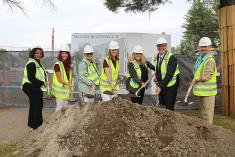 Les travaux du Manoir Blainville II sont lancés. Crédit : Ville de Blainville