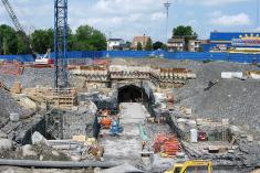 Les trois stations de métro de Laval, inaugurées en 2007, constituent sans doute les infrastructures les plus importantes construites sur le territoire. Crédit : STM