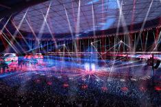 Le chantier de modernisation du Stade olympique se poursuit. Crédit : Populous | A49