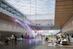 Un nouveau souffle pour le Palais des congrès de Montréal. Crédit : Populous