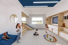 Cure de jeunesse pour l’unité de la pédiatrie de l’hôpital de Sept-Îles. Crédit : BGLA