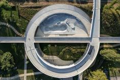 Une promenade-belvédère pour rétablir la continuité urbaine. Crédit : Stephane Aboudaram