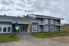 Le Phare des Îles inaugure huit logements adaptés aux Îles-de-la-Madeleine. Crédit : Groupe ressource en logements collectifs
