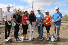 Travaux dans six parcs et construction de terrains de pickleball à Blainville. Crédit : Ville de Blainville