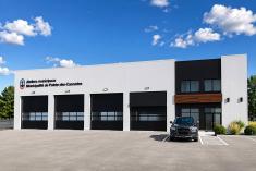 De nouveaux ateliers municipaux à Pointe-des-Cascades. Crédit : J. Dagenais Architecte