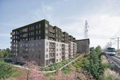 Un projet résidentiel de 364 logements prendra forme dans Bois-Franc. Crédit : NEUF Architect(e)s