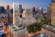 Montréal pourrait accueillir un nouvel édifice de classe internationale. Crédit : ROSEFELLOW.