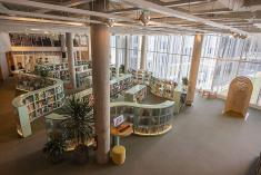 Centre Sanaaq : un nouvel espace culturel et communautaire au centre-ville de Montréal. Crédit : Ville de Montréal