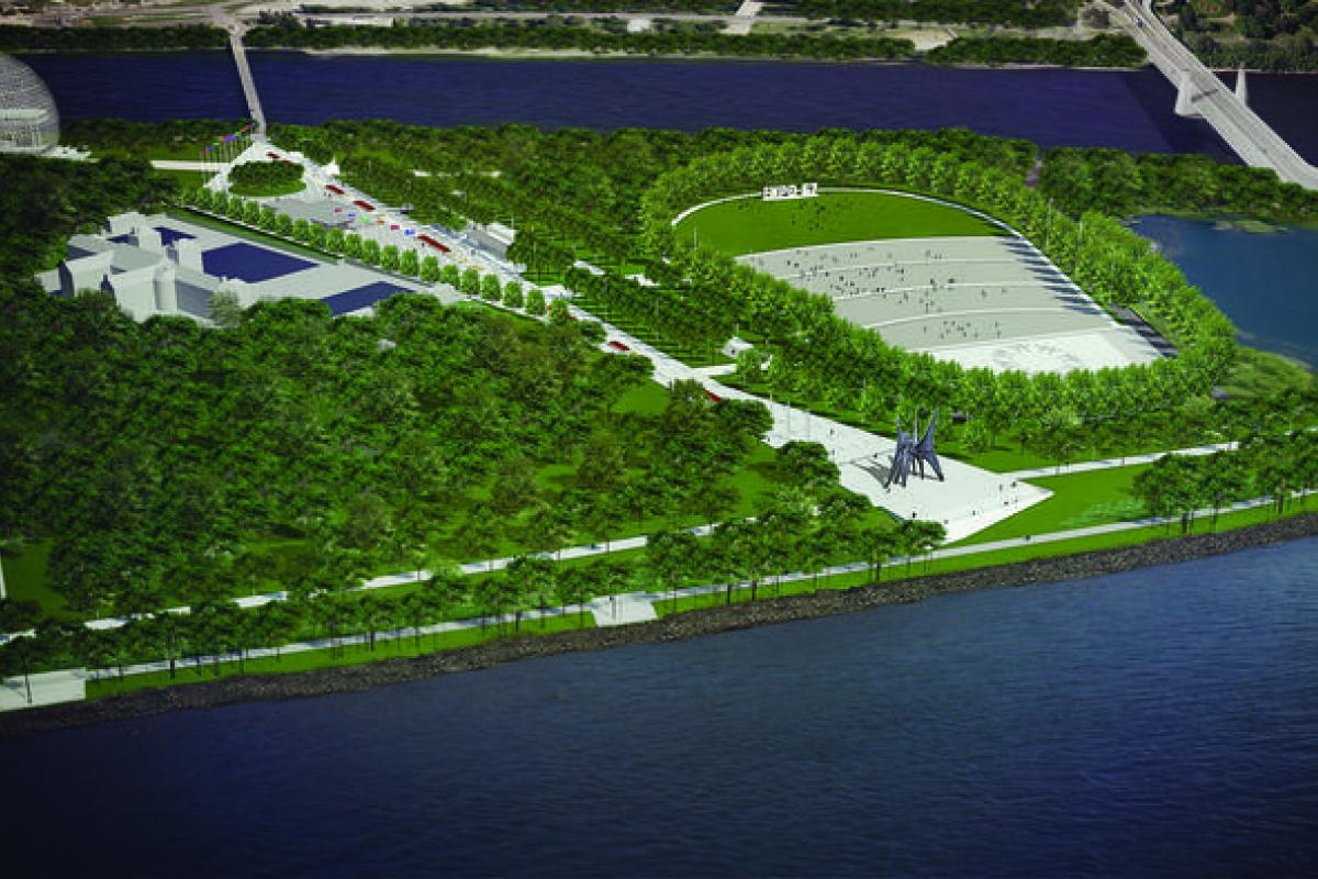 dévoilé aujourd’hui, au cœur du parc Jean-Drapeau, un projet d’aménagement d’env