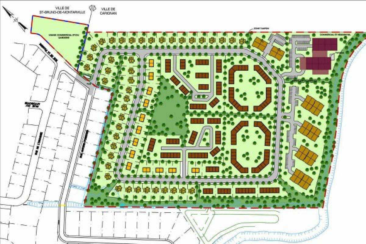  400 unités de logement sur une partie du golf Riviera.