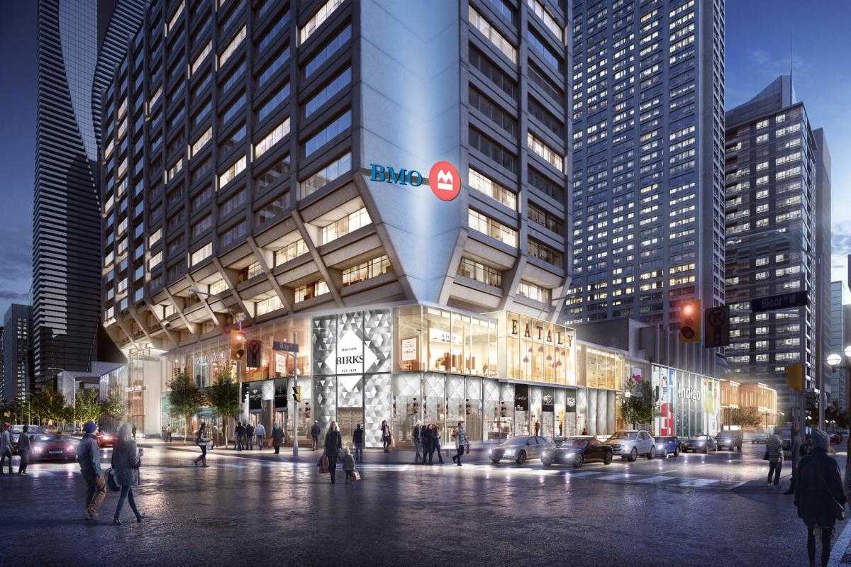 Immobilier Manuvie a dévoilé ses plans pour le réaménagement du Centre Manuvie
