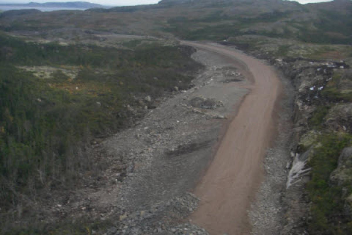 Le prolongement de la route 138 sera réalisé en chantier-école. Crédit : Pakatan