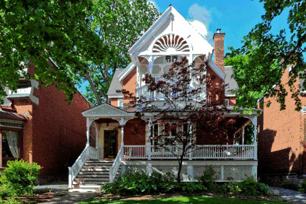 Cette maison de Westmount a été désignée La maison coup de cœur (OPAM 2011)