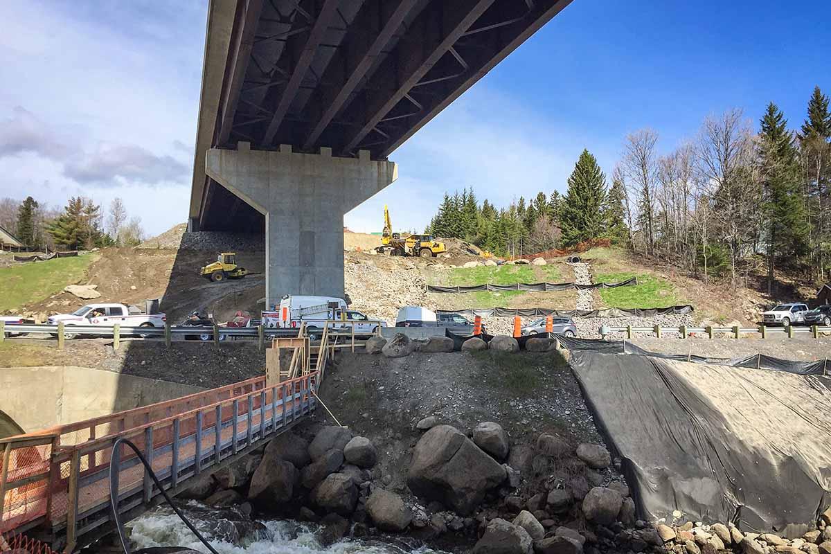 Bientôt un nouveau pont sur l’A15 à Sainte-Adèle