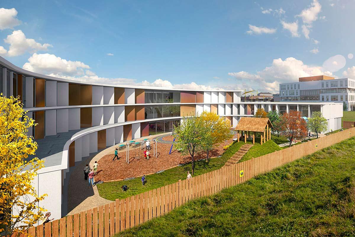 Un Centre d’autisme d’ici 2023 à Montréal. Crédit : Provencher_Roy