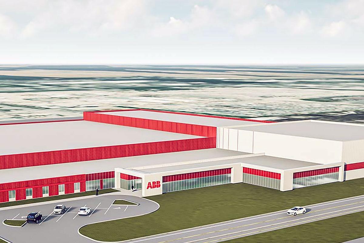 ABB agrandit ses installations de Saint-Jean-sur-Richelieu. Crédit : GKC Architectes