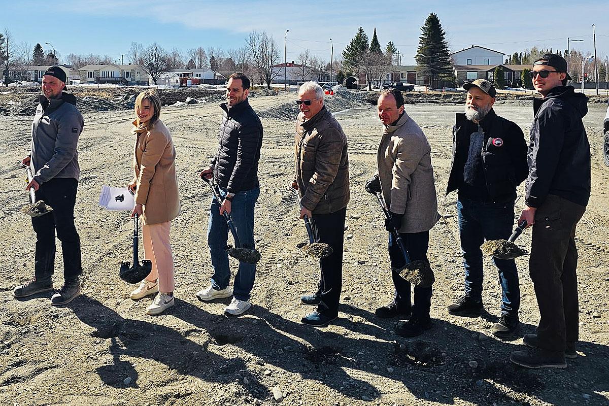 Un projet résidentiel franchit une étape clé à Val-d’Or. Crédit : Accès Patrimmo