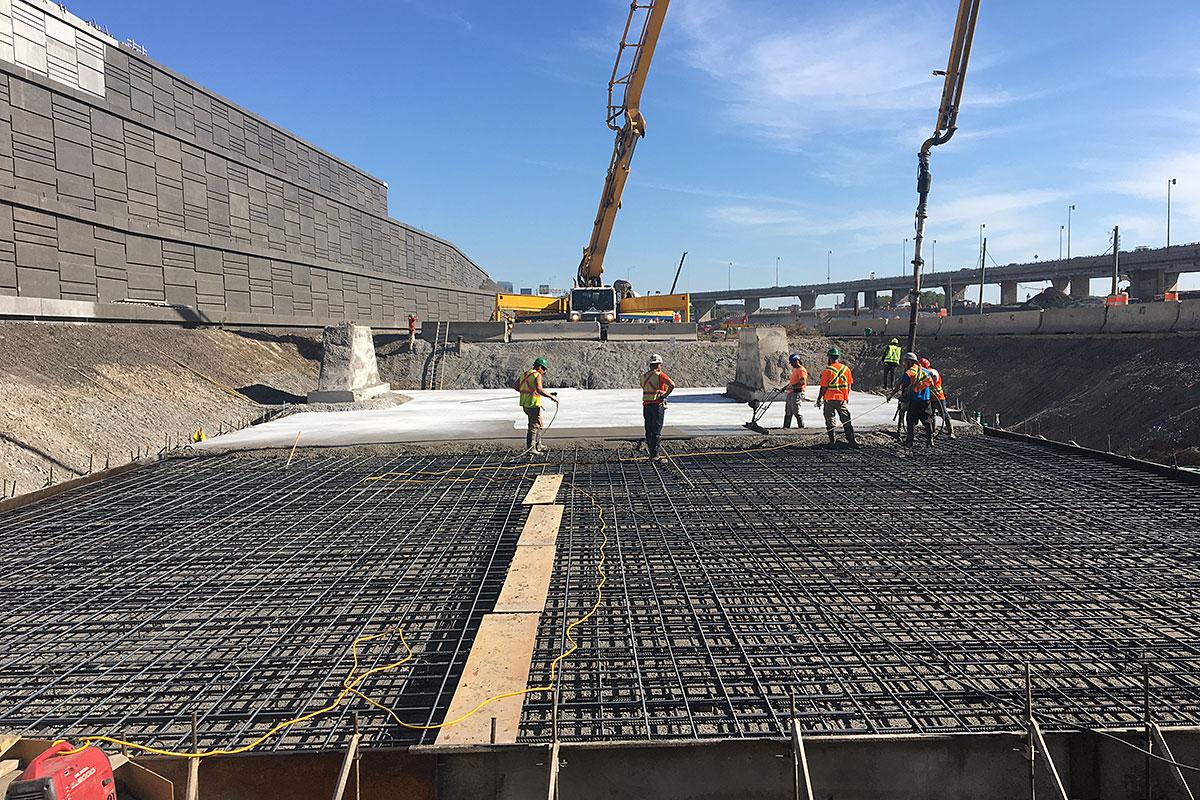 Chantier de l'échangeur Turcot - Photo fournie par ALI Excavation