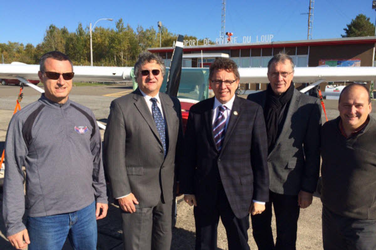 Travaux de réfection à l'aéroport de Rivière-du-Loup