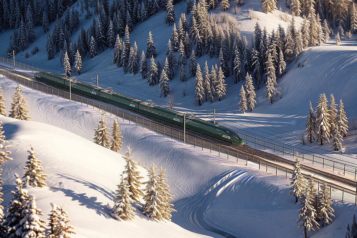 Le projet de train à grande vitesse entre Québec et Toronto franchit une nouvelle étape. Crédit : Transport Canada - Ottawa
