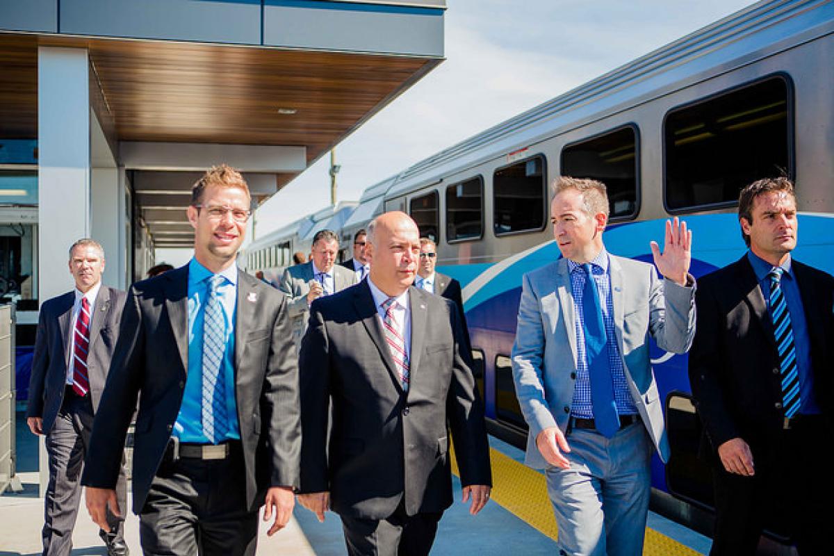 La gare Rivière-des-Prairies inaugurée