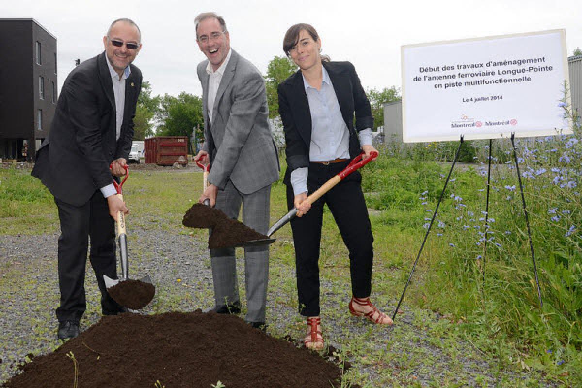 Aménagements urbains pour l’emprise ferroviaire Antenne-Longue-Pointe