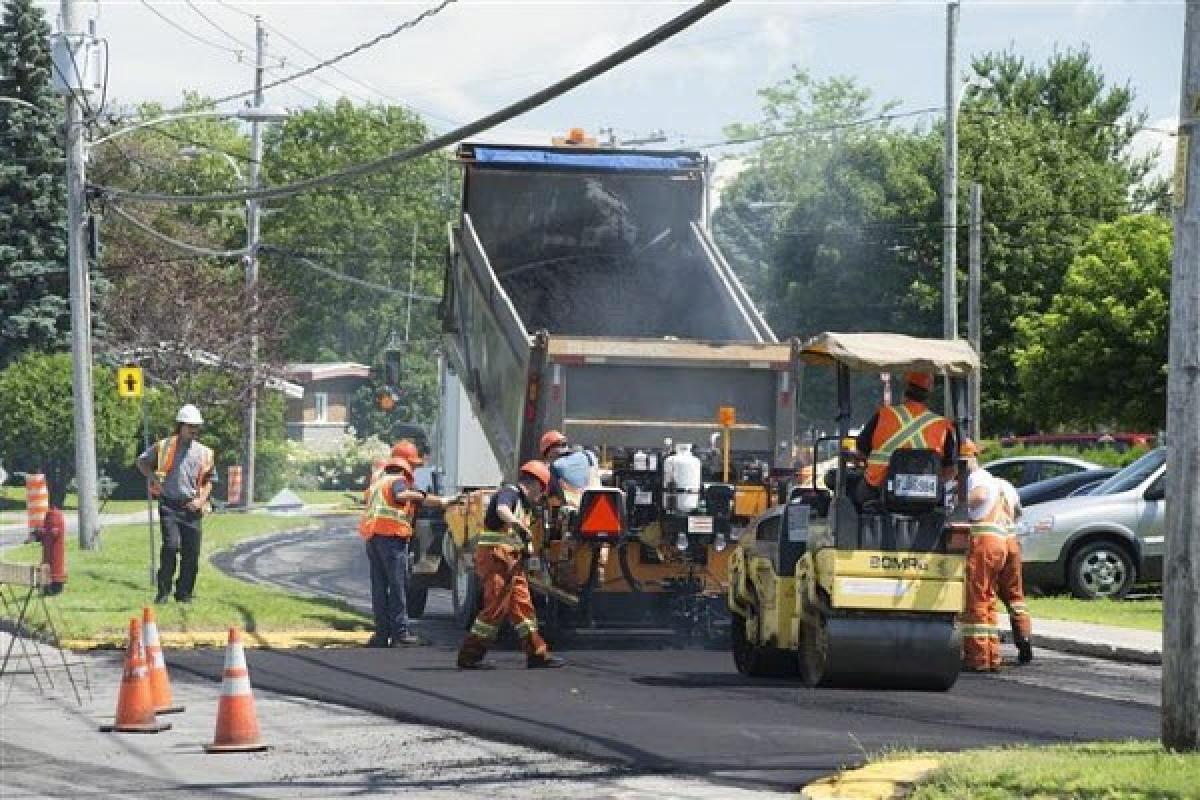 Saint-Jérôme a complété la réfection de la 20e avenue