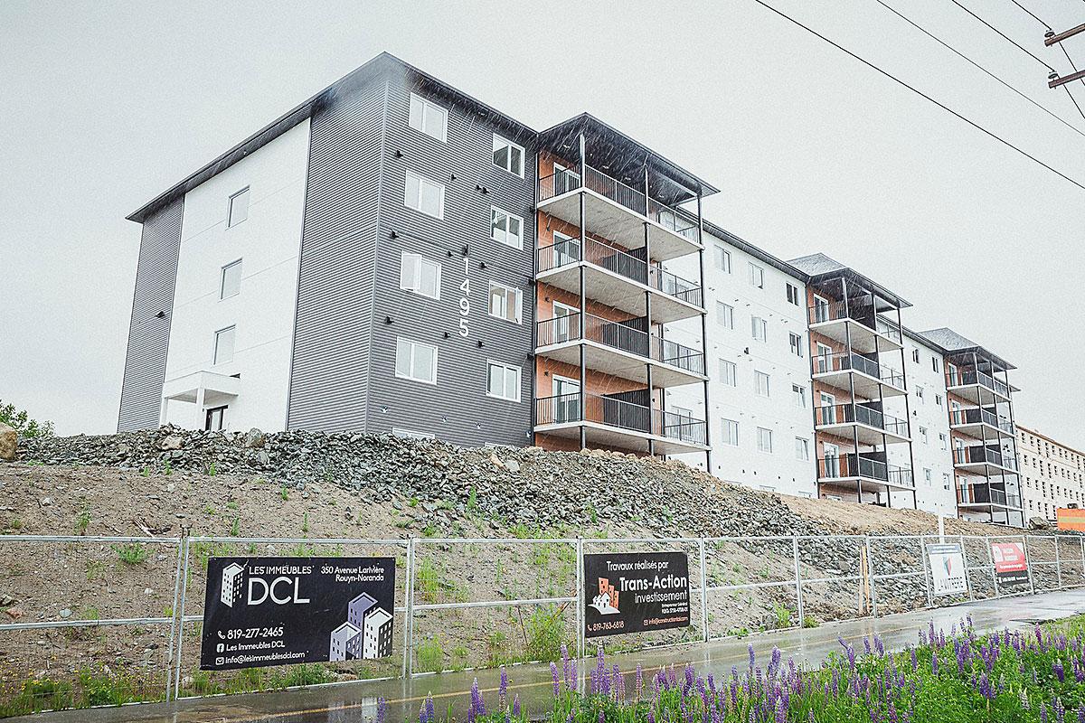 Les Assises Osisko: 60 logements abordables pour les familles de Rouyn-Noranda. Crédit :  Société d'habitation du Québec