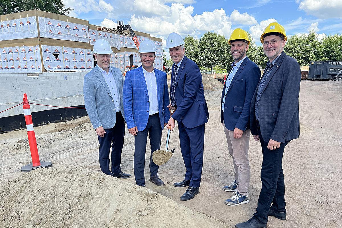 Victoriaville : près de 100 nouveaux logements sociaux et abordables en construction. Crédit : SHQ