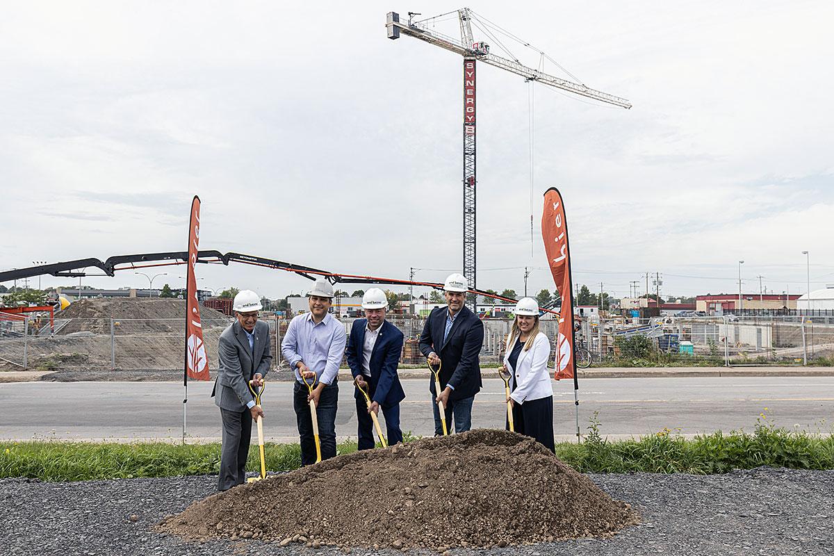 Une nouvelle résidence pour ainés verra le jour à Lévis. Crédit : EMD-Batimo