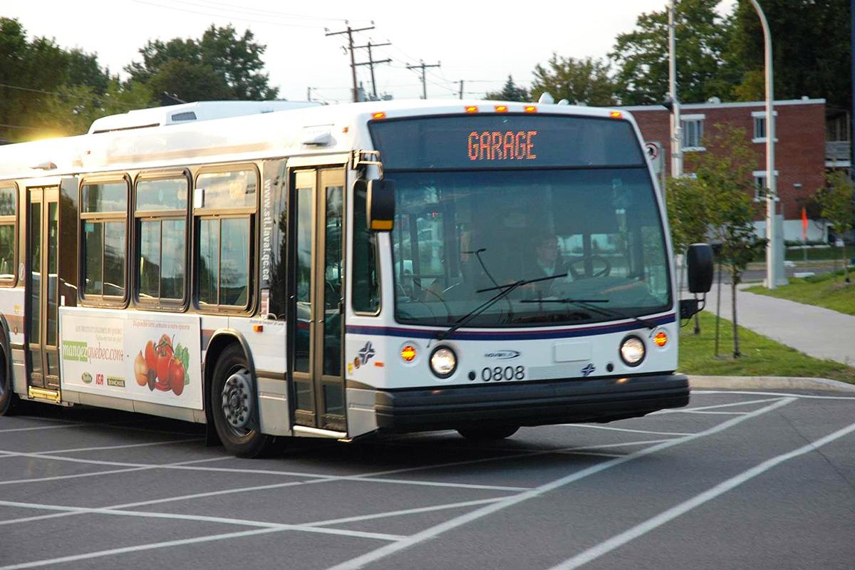 Contrat octroyé pour les travaux de mesures préférentielles pour autobus à Laval - Photo fournie par la Ville de Laval