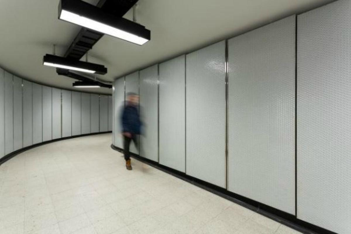 les travaux à la station Berri-UQAM doivent se poursuivre jusqu’en 2017. 