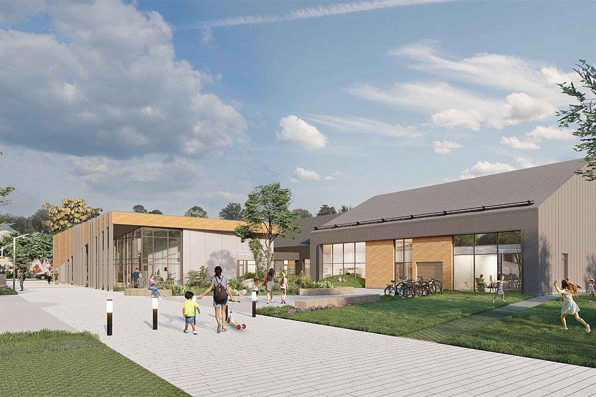 Rawdon lance la construction de sa nouvelle bibliothèque. Crédit : Municipalité de Rawdon
