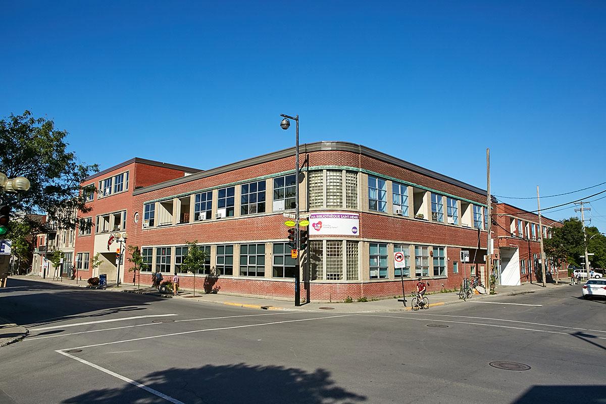 La bibliothèque Saint-Henri - Photo : Ville de Montréal/Arrondissement Le Sud-Ouest