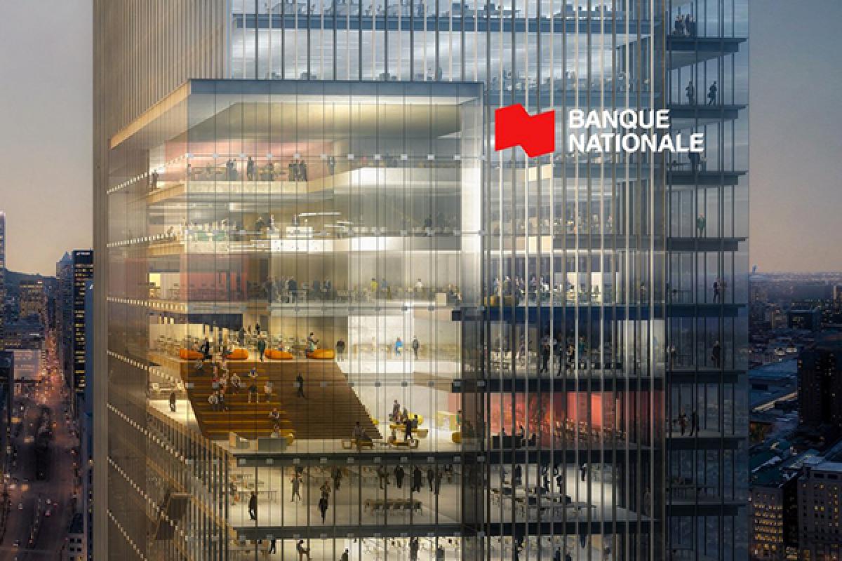Siège social de la Banque Nationale : firme d’architecture choisie