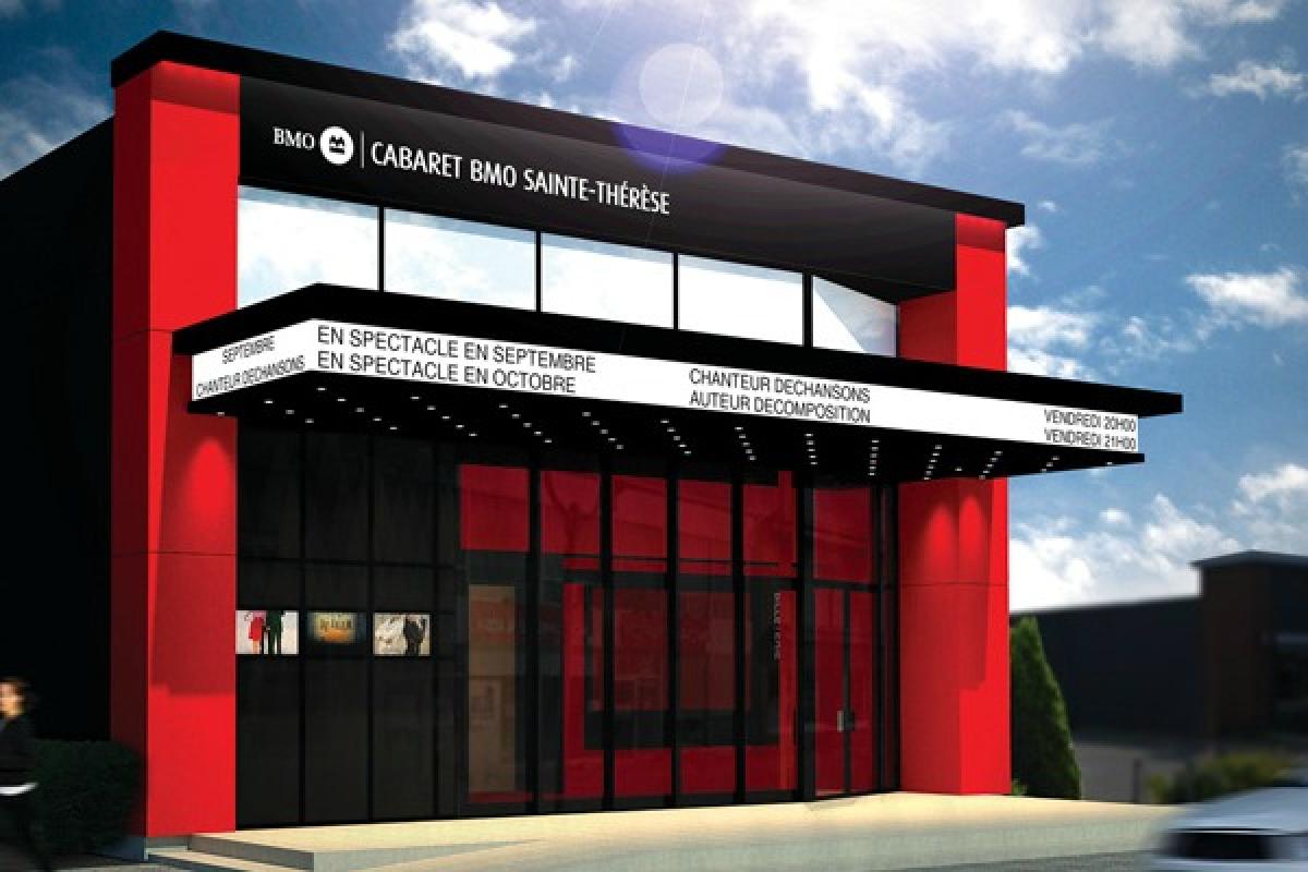 La Ville de Sainte-Thérèse a procédé à l’inauguration officielle du Cabaret BMO 