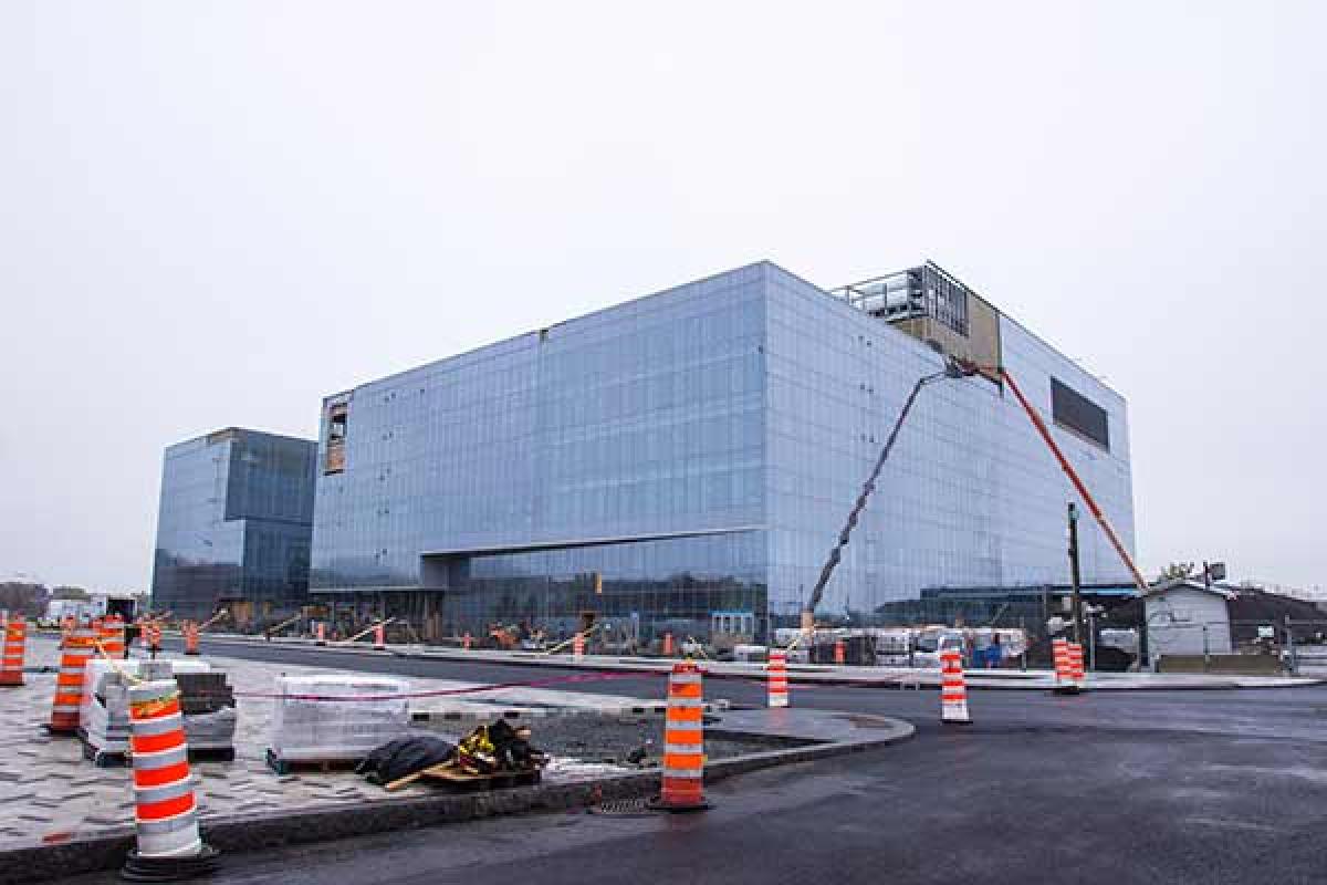 Chantier Campus MIL, octobre 2018