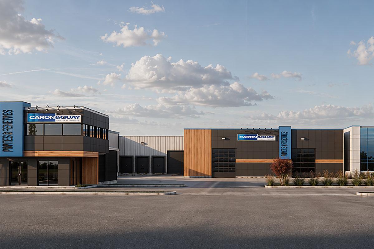 Une usine modernisée pour soutenir la croissance de Caron & Guay. Crédit : LS Plan Design