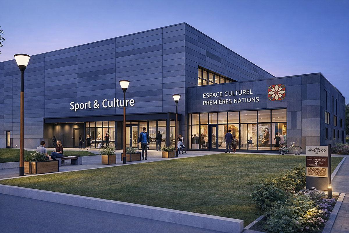 Le Cégep Beauce-Appalaches propose un projet de gymnase double de 20 M$. Crédit : Cégep Beauce-Appalaches