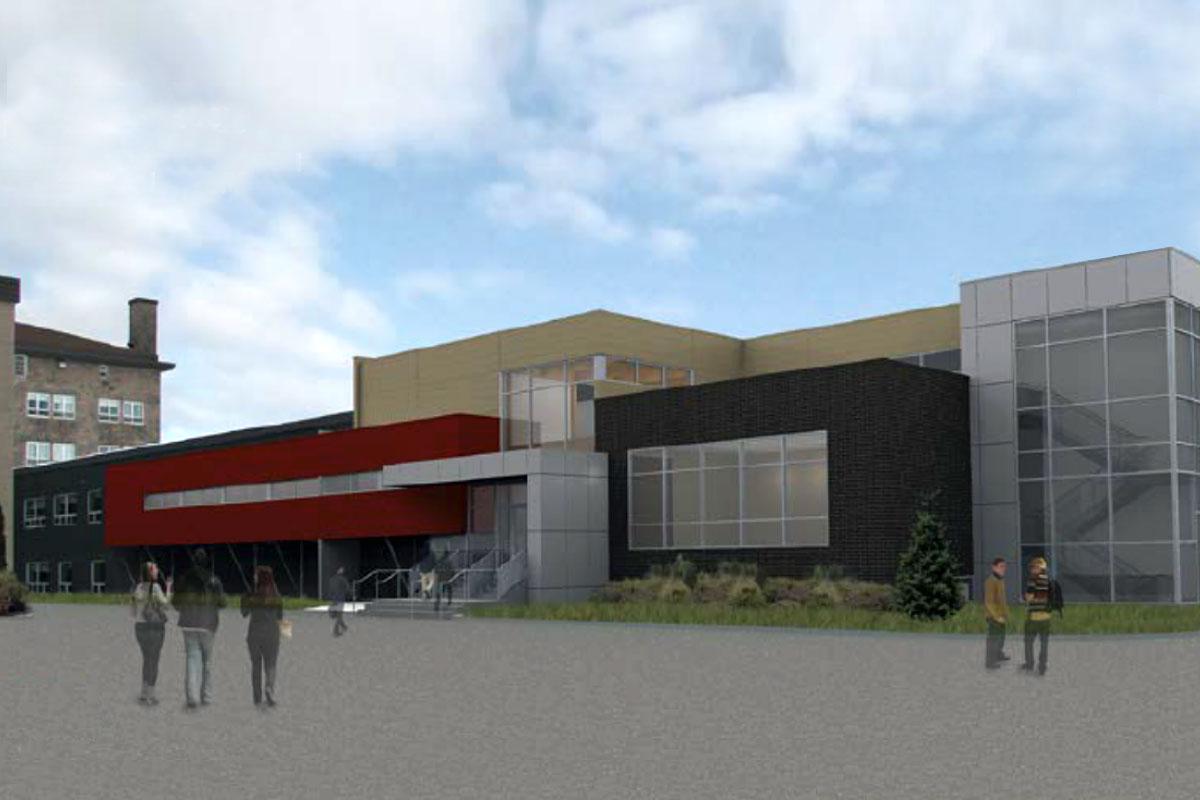 Le Cégep de Baie-Comeau obtient une aide financière pour la construction d’un nouveau pavillon. Crédit : Cégep de Baie-Comeau