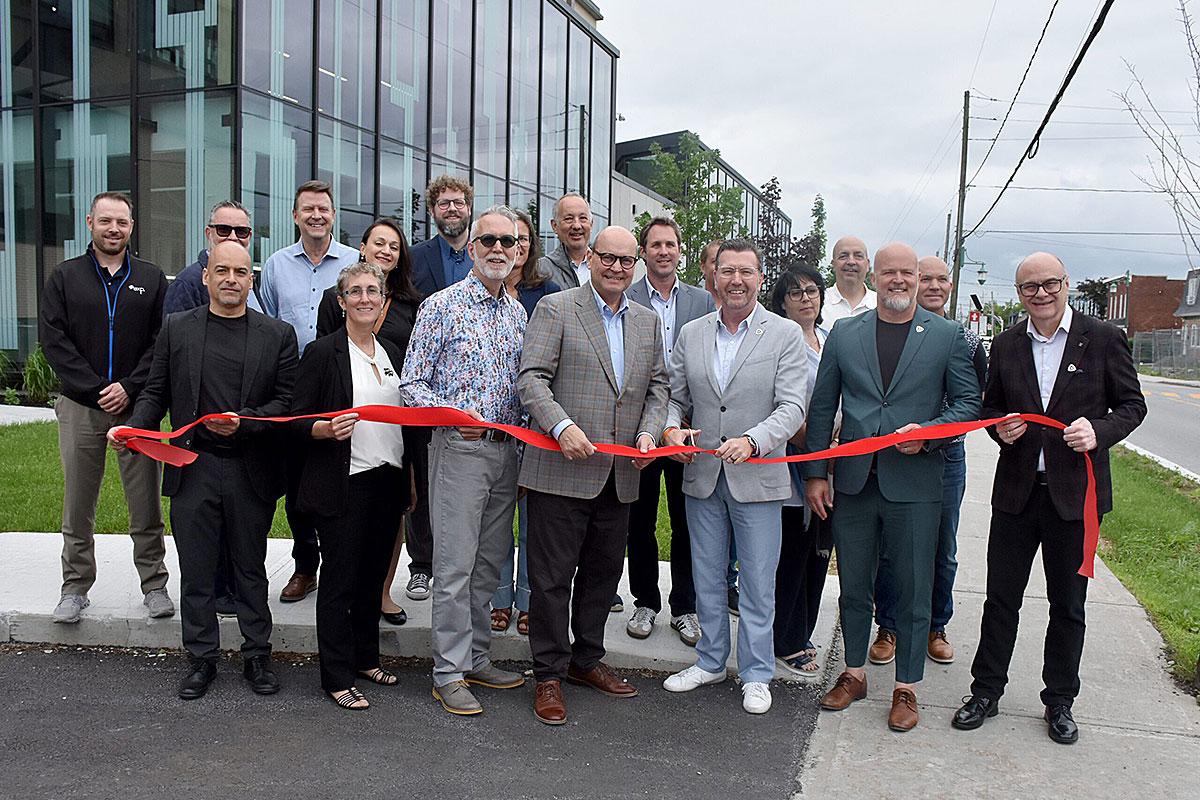 Le Cégep de Valleyfield inaugure un agrandissement de plus de 22 M$. Crédit : Cégep de Valleyfield
