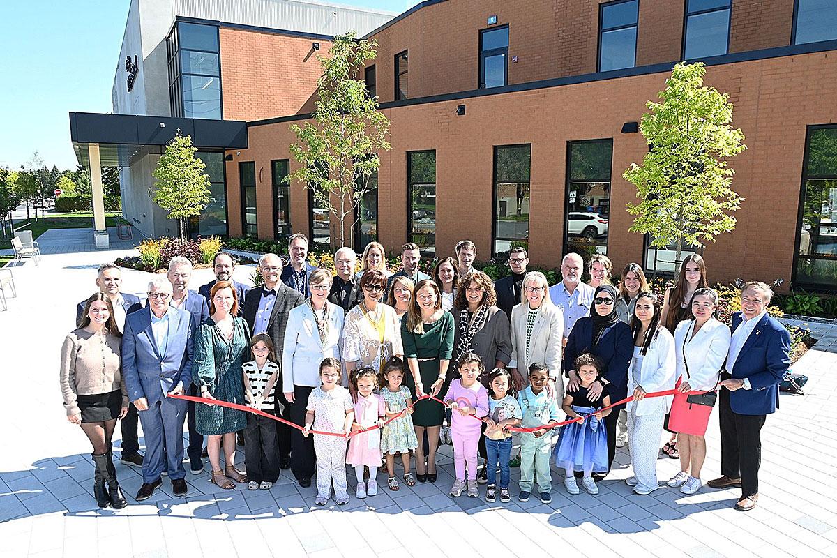 Un nouvel espace durable et rassembleur voit le jour à Brossard. Crédit : Ville de Brossard