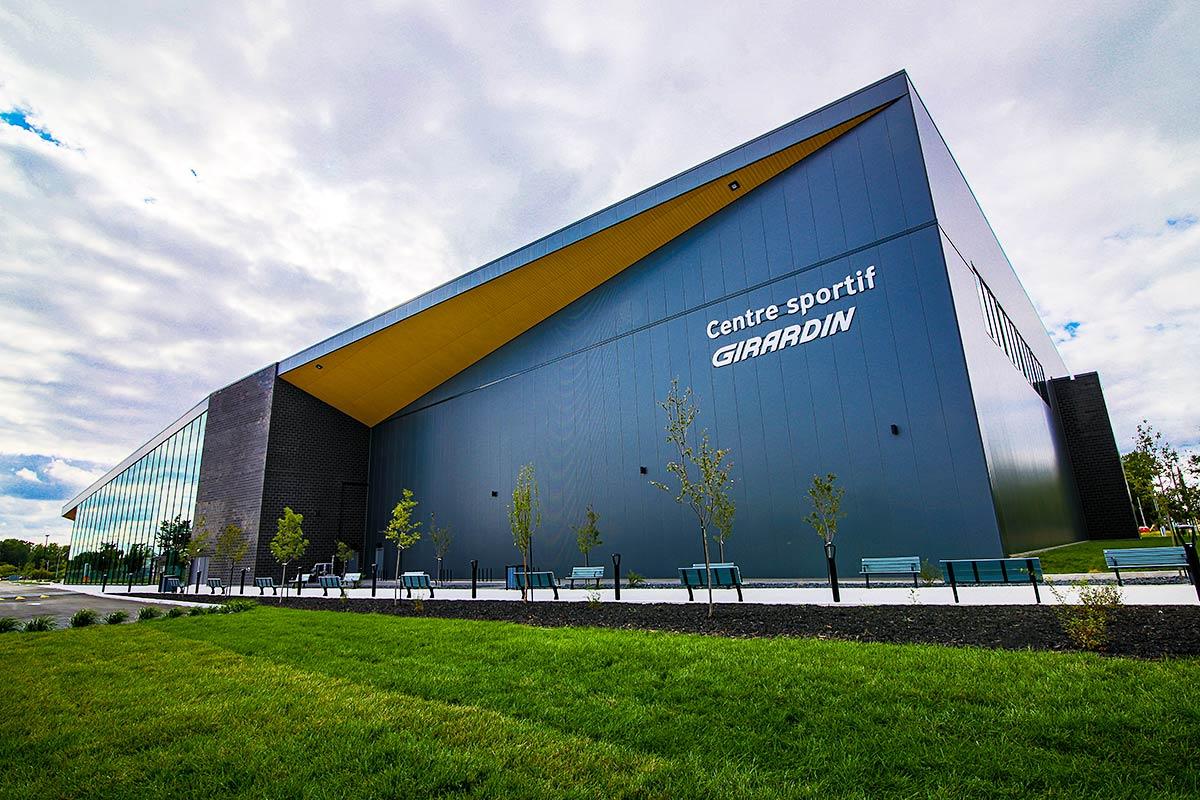 Drummondville inaugure le centre sportif Girardin. Crédit : Ville de Drummondville