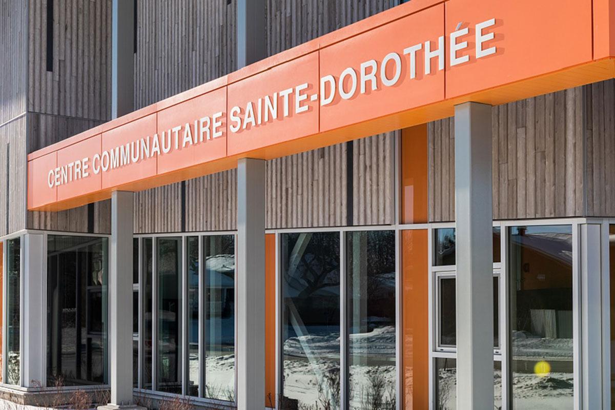 Le centre communautaire Sainte-Dorothée - Photo : Ville de Laval