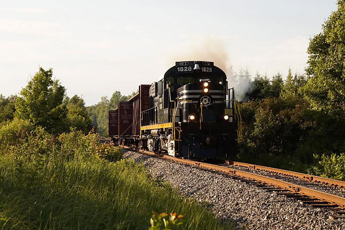Québec finance une étude pour un centre de transbordement ferroviaire à Chapais. Crédit : François Gagné Audet