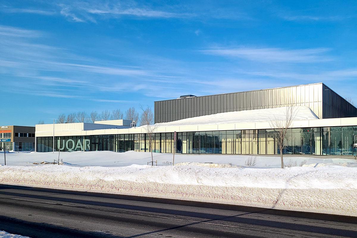 Le nouveau Centre sportif de l’UQAR ouvre ses portes. Crédit : UQAR