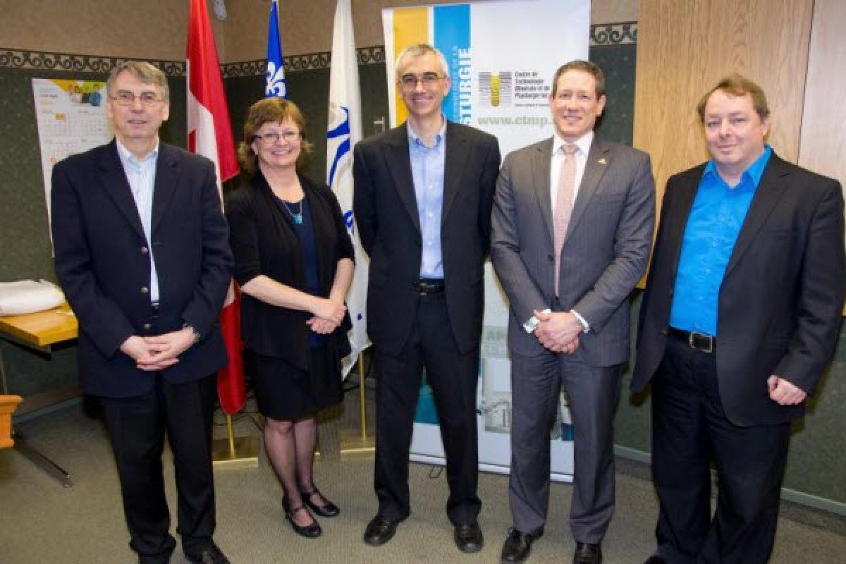 Inauguration d'une chaire de recherche au Cégep de Thetford