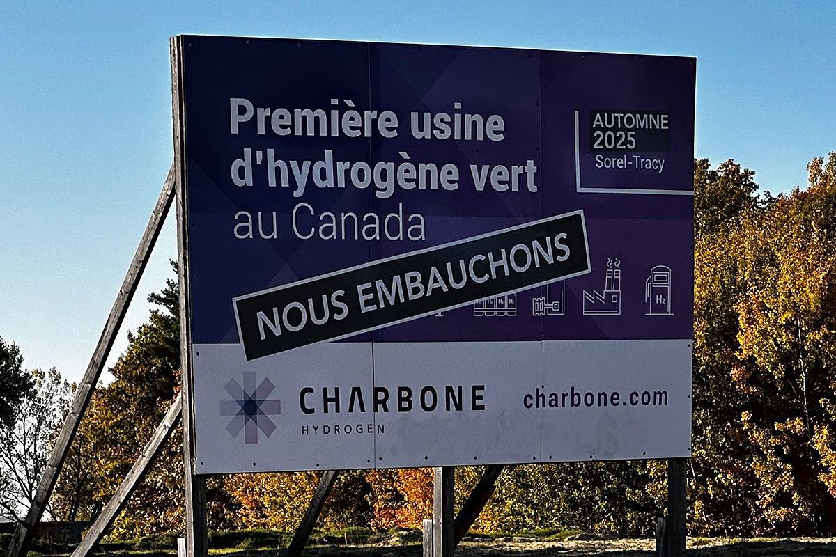 CHARBONE : début officiel des travaux de construction civil à Sorel-Tracy. Crédit : Corporation Charbone