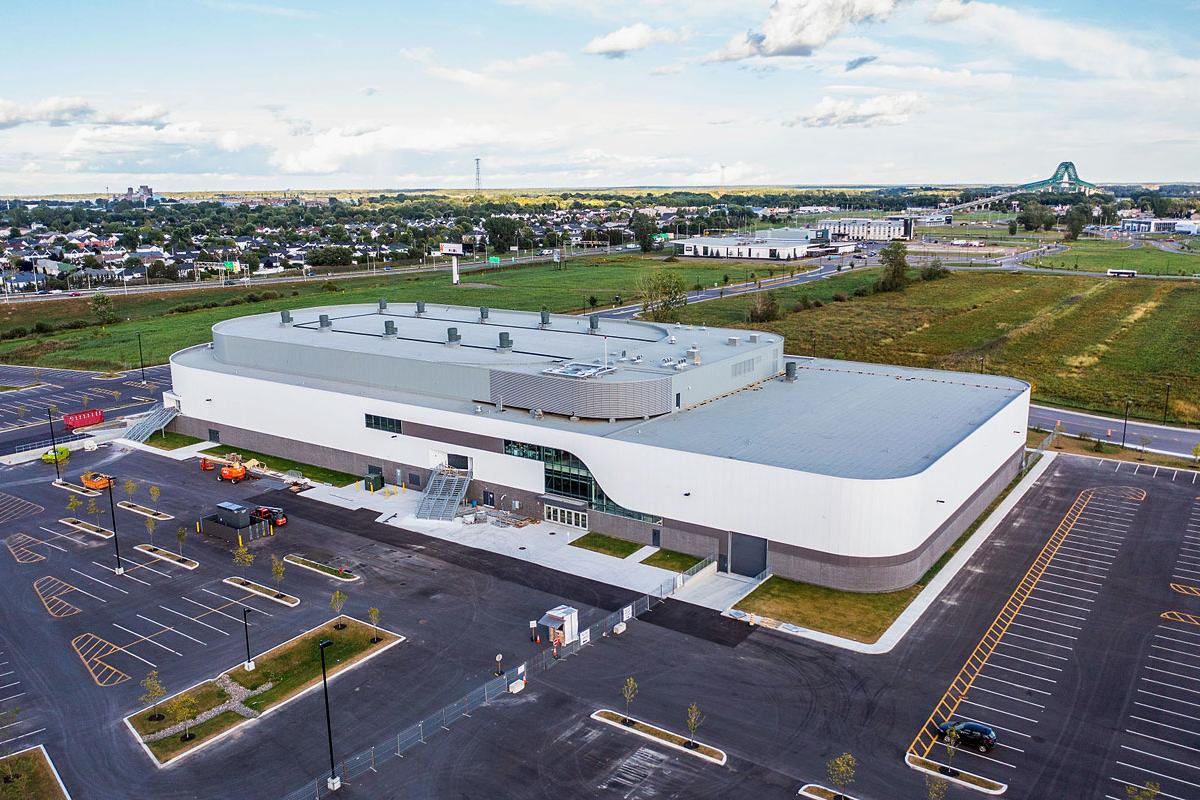 Colisée Vidéotron (Colisée de Trois-Rivières). Crédit : Ville de Trois-Rivières / Amplifié - Contenu de marque