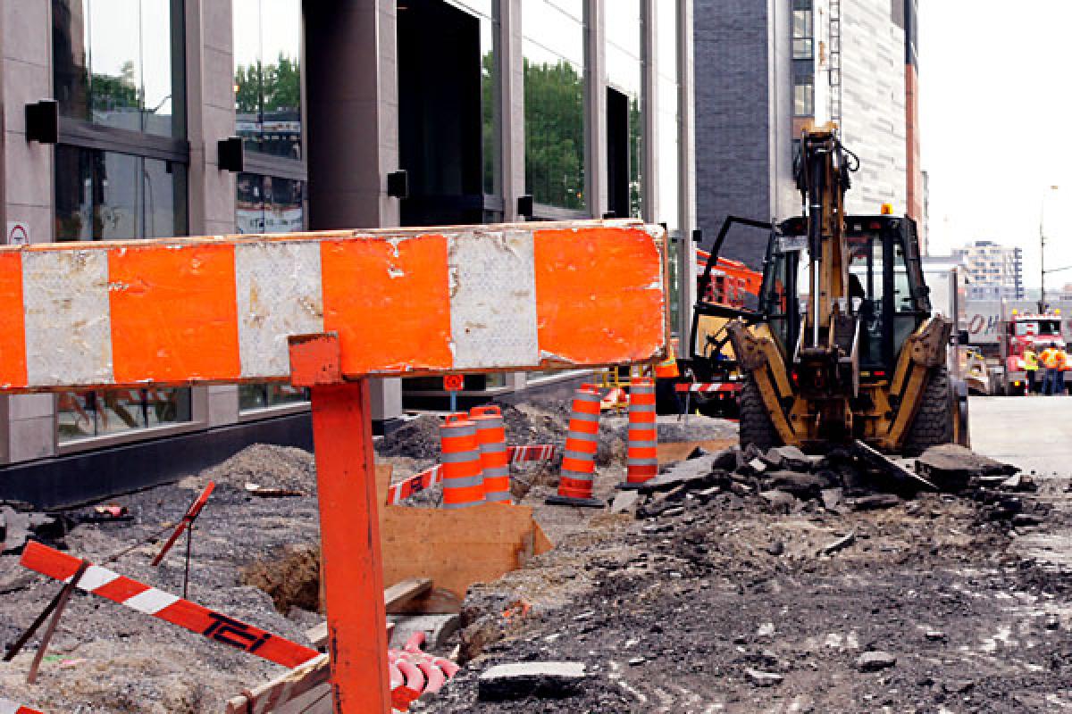 Étude sur les chantiers urbains